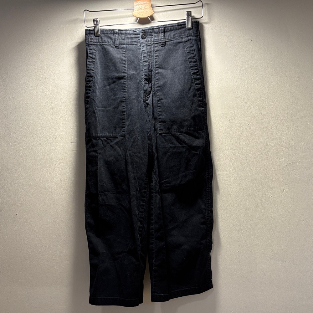 Uniqlo Black Wide-Leg Pants